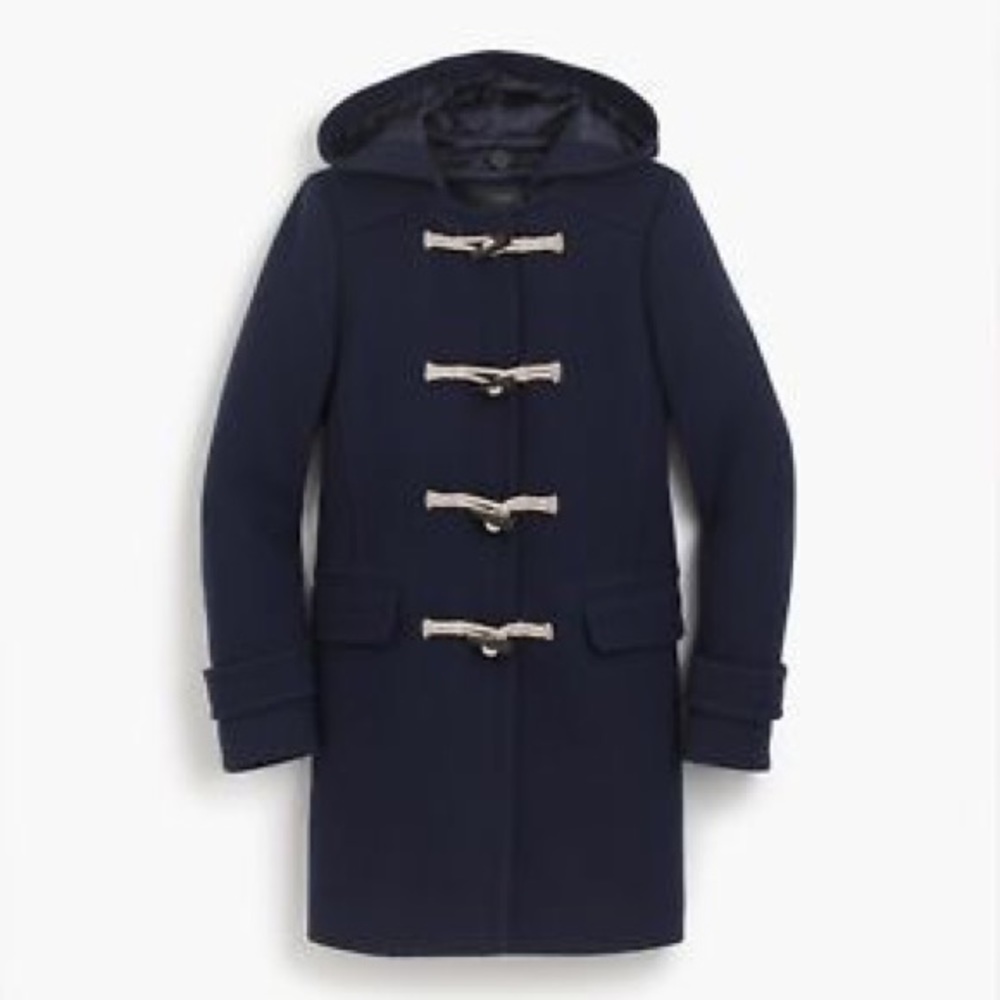 J. Crew 2007 Italian Stadium-cloth Wool Coat - Picture 9 of 9